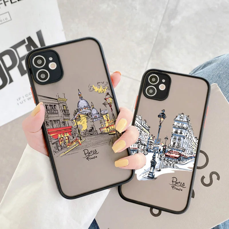 Travel Street painting Phone Case