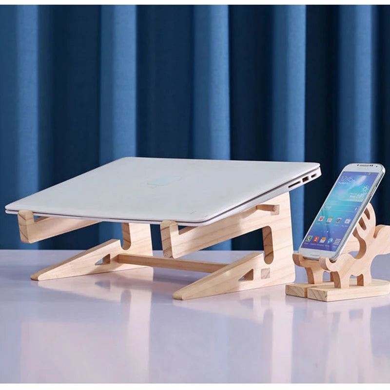 Wood Universal Laptop Stand