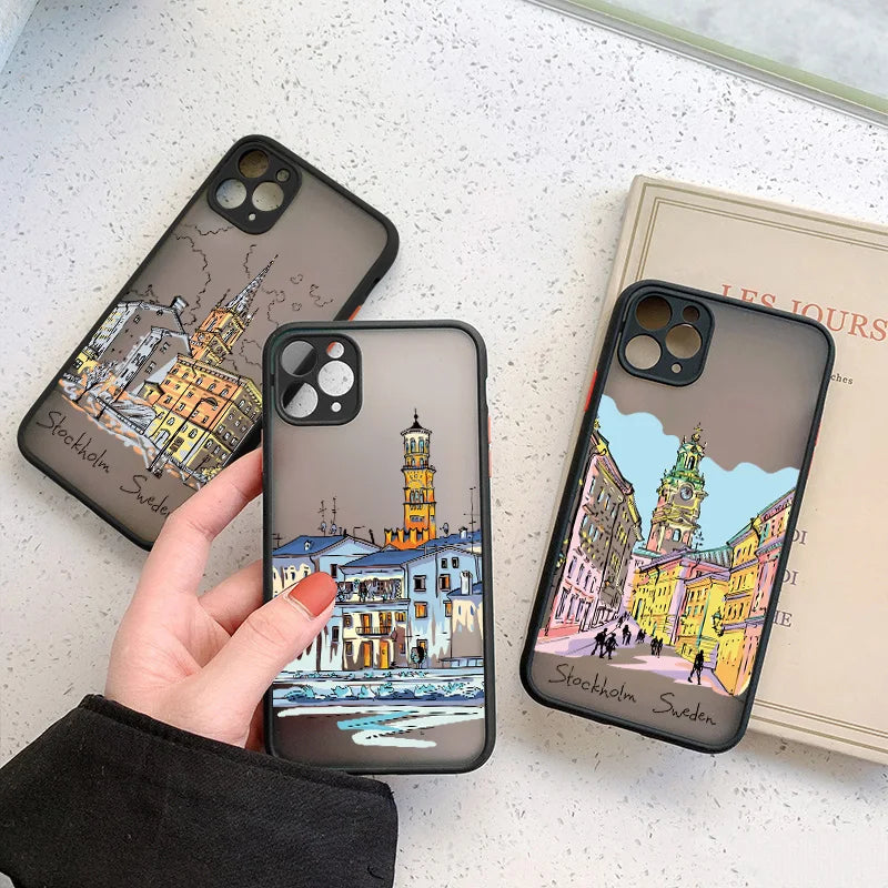 Travel Street painting Phone Case
