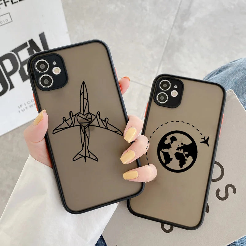 World Map Travel Cover