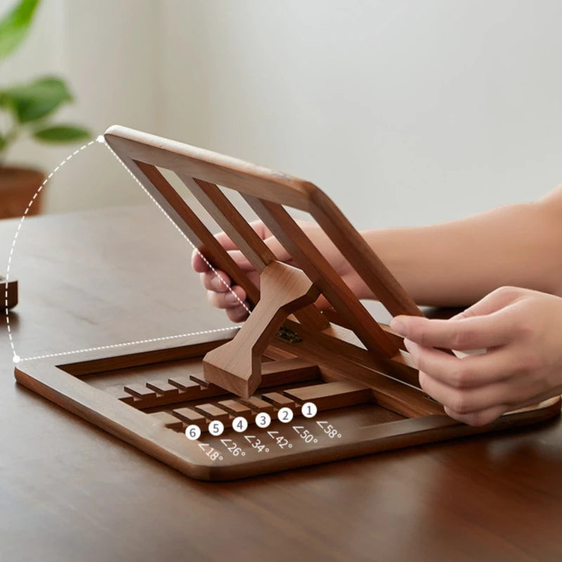 Wooden Laptop Notebook Holder