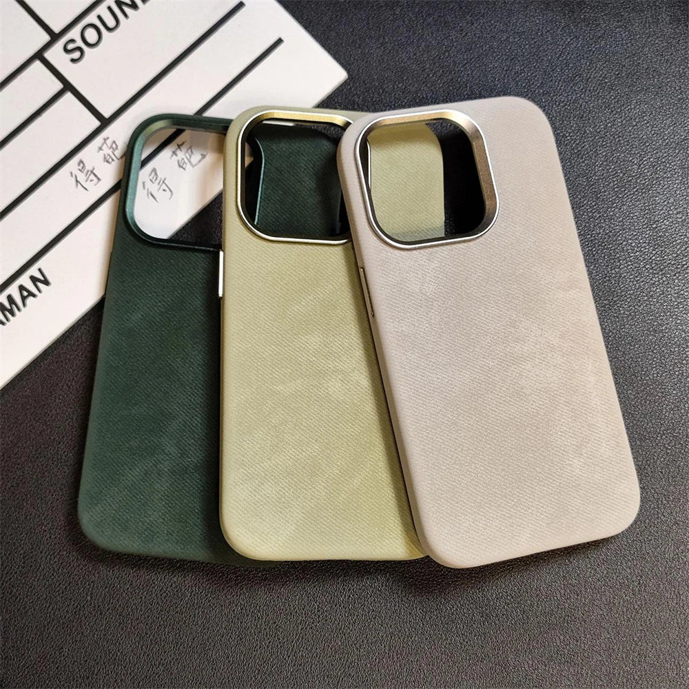 MagSafe Fiber Leather Case