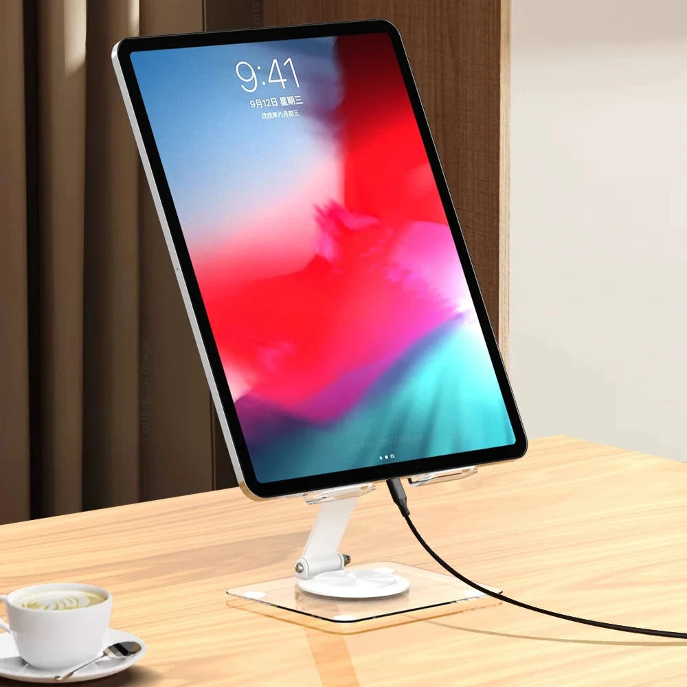 iPad Foldable Desktop Holder 360°