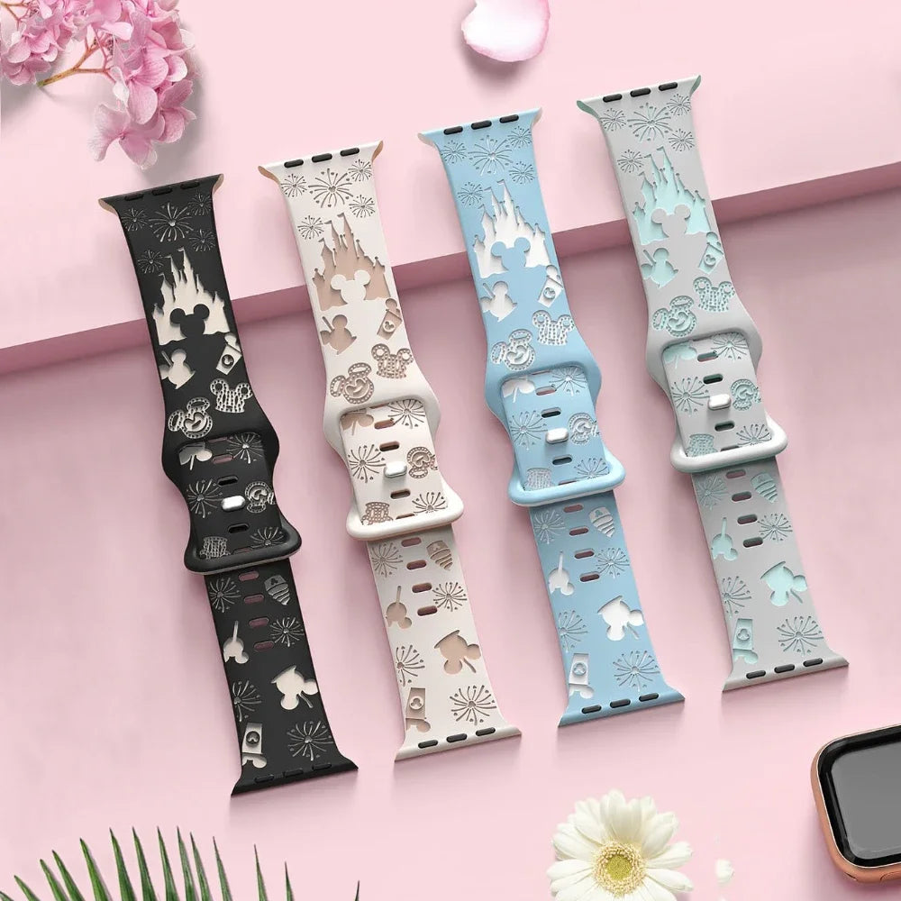 cartoon pattern Silicone Strap