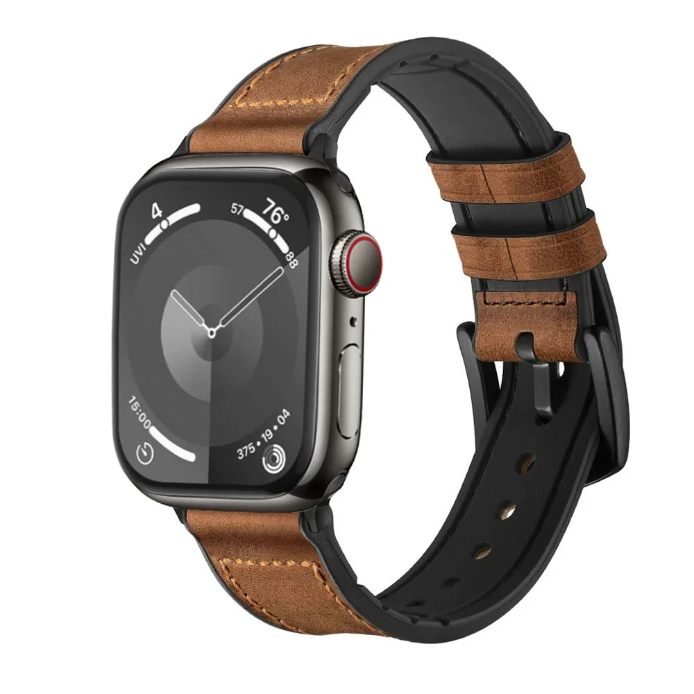 Leather+Silicone Band 2