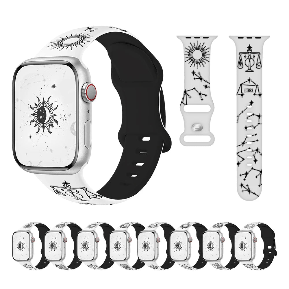 Constellation print Watchband