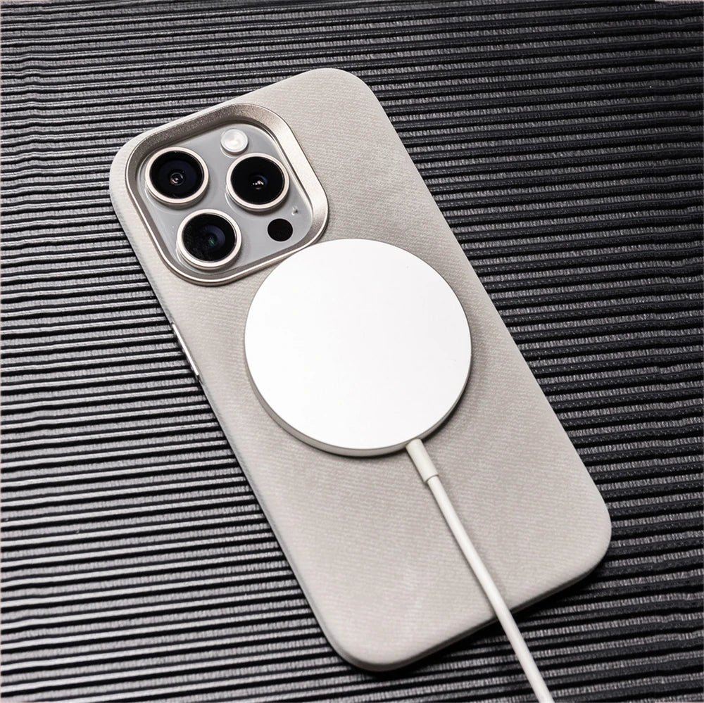 MagSafe Fiber Leather Case