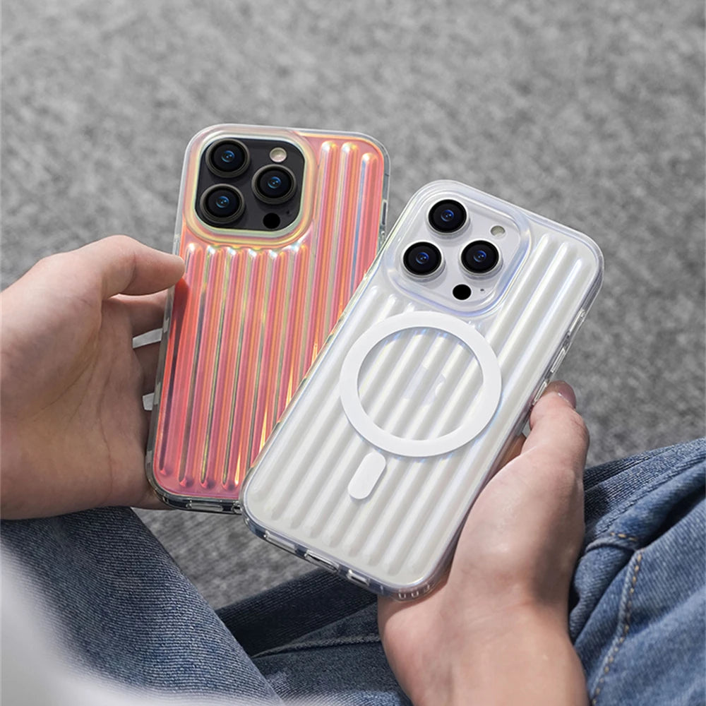 Laser Pattern iPhone Case