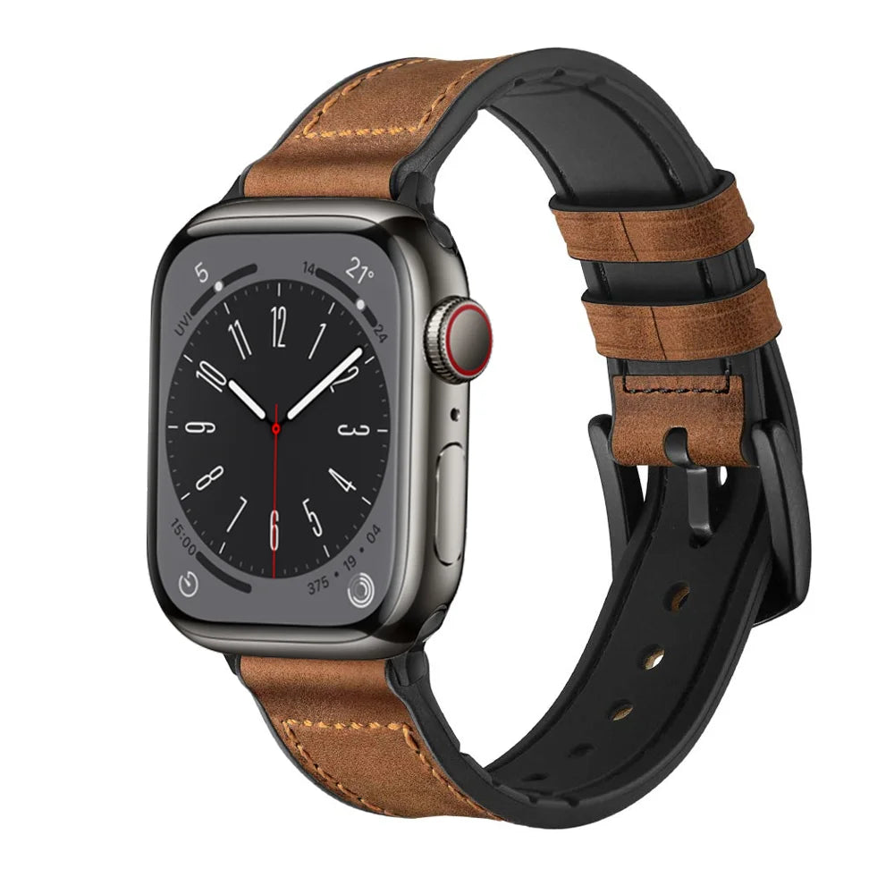 Leather+Silicone Band 2