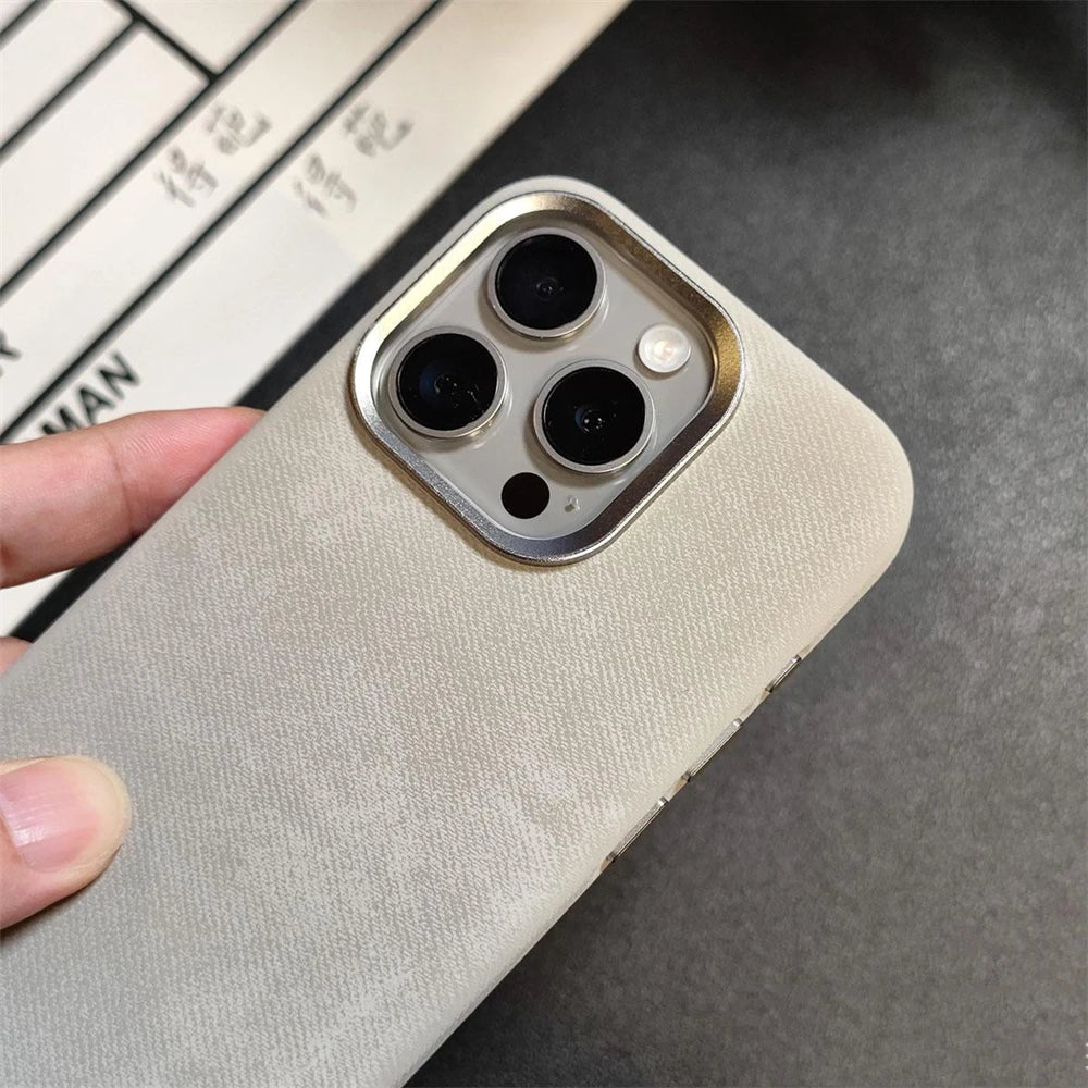 MagSafe Fiber Leather Case