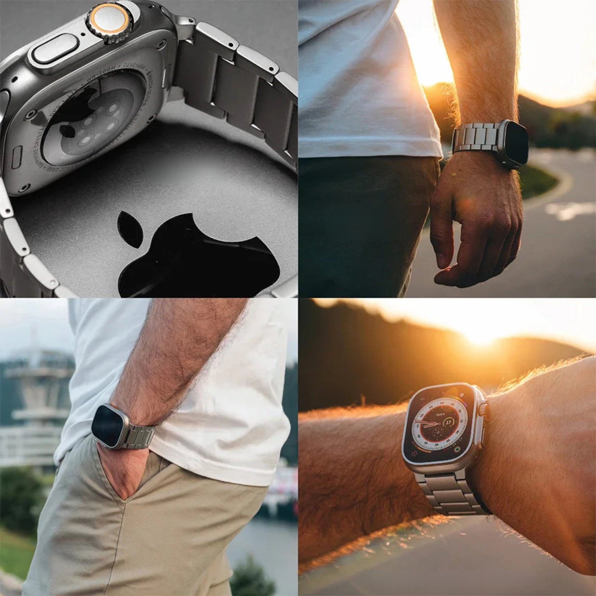 Titanium Apple Band