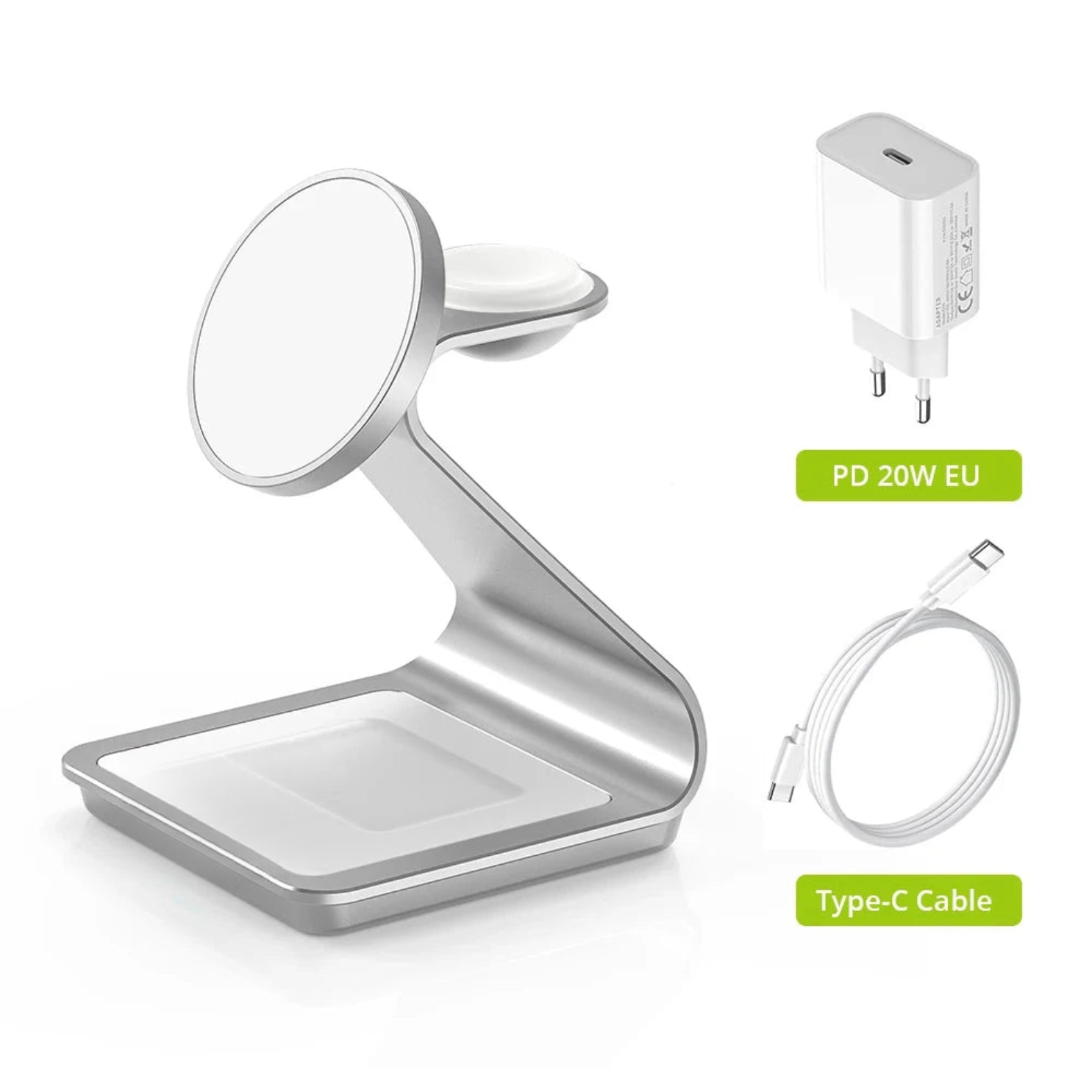 3 in 1 Charger Metal Stand