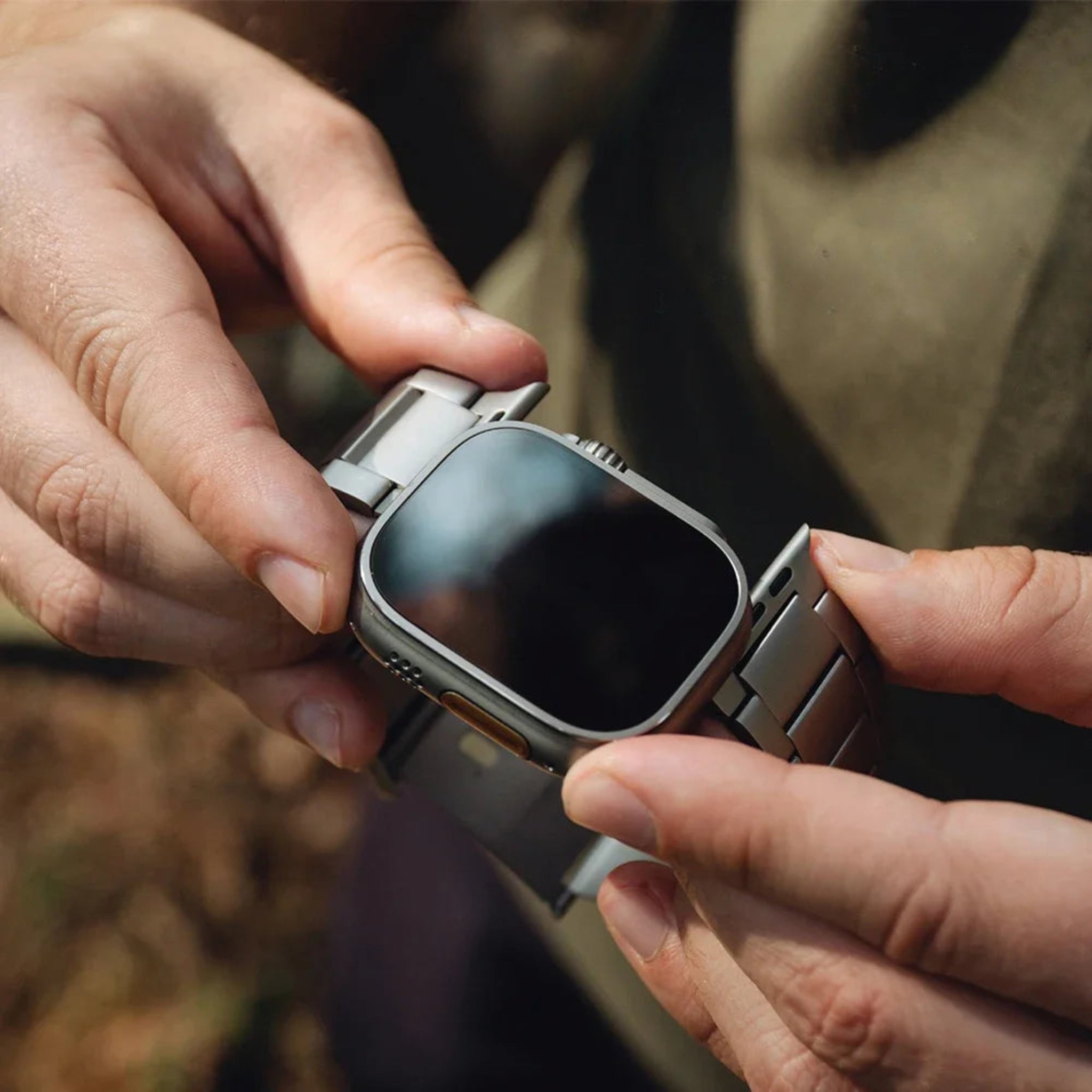 Titanium Apple Band